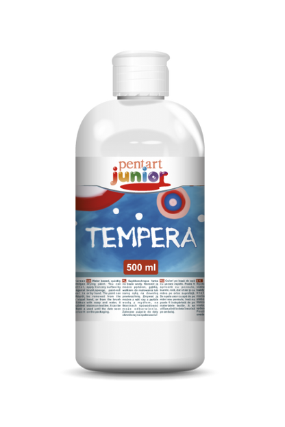 Pentart Temperafarbe 500 ml - Weiß