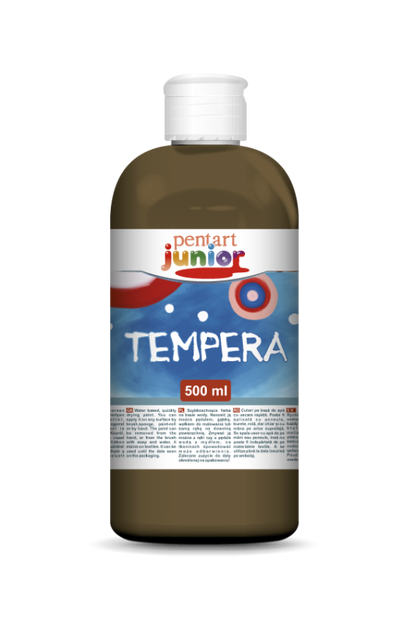 Pentart Temperafarbe 500 ml - Braun