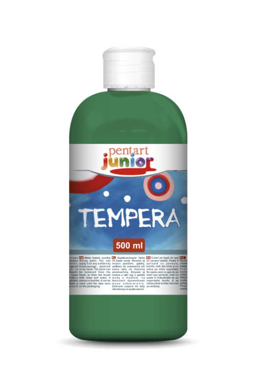 Pentart Temperafarbe 500 ml - Grün