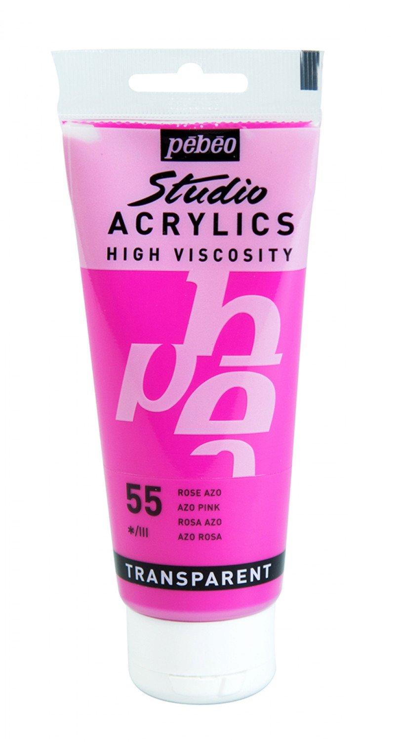 Pebeo Studio Acrylfarbe 100 ml - 55 - Azorosa