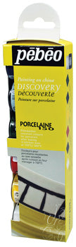 Pebeo Porcelaine 150 Sets - Discovery Collection Primärfarben - 6 x 20 ml
