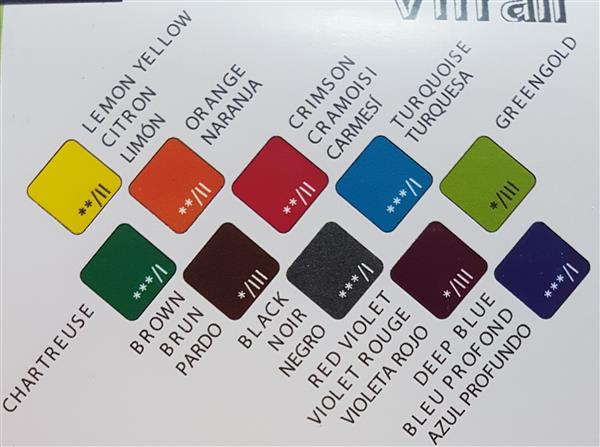 Pebeo Vitrail Glasfarbe Sets