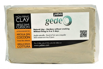 Pebeo Gédéo Lufthärtende Modelliermasse 1,5 kg - Weiß