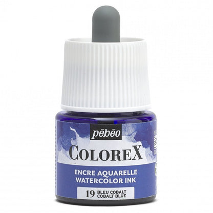Pebeo Colorex Aquarelltinte 45 ml - 19 - Kobaltblau