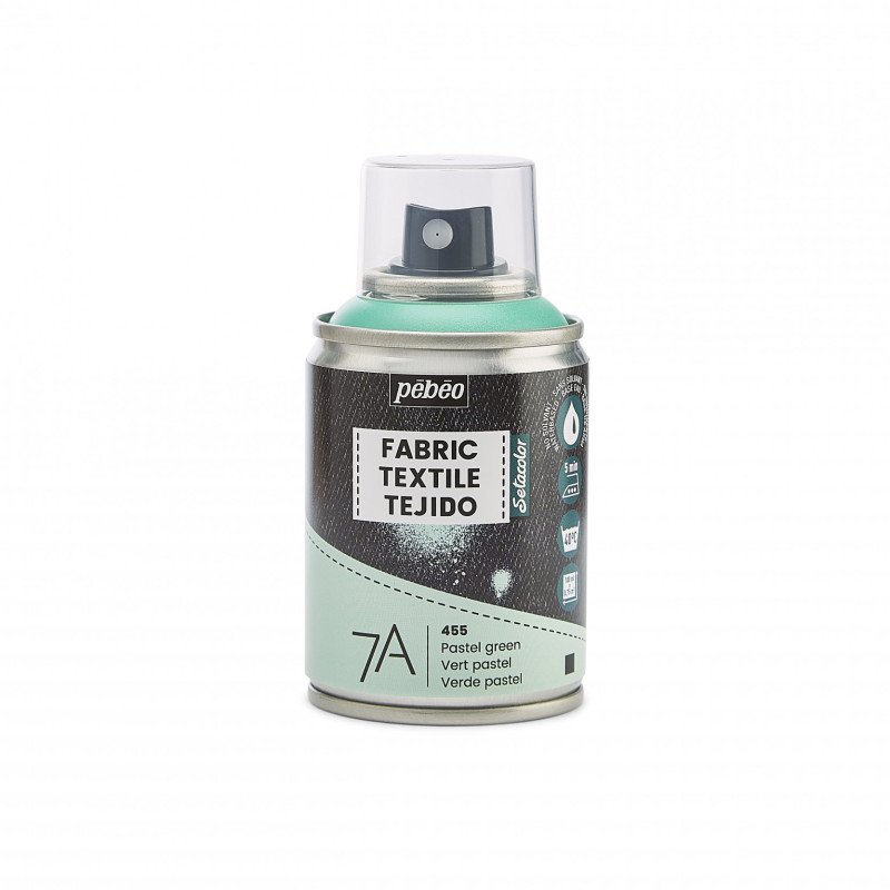 Pebeo 7A Textielspray 100 ml - Pastelgroen