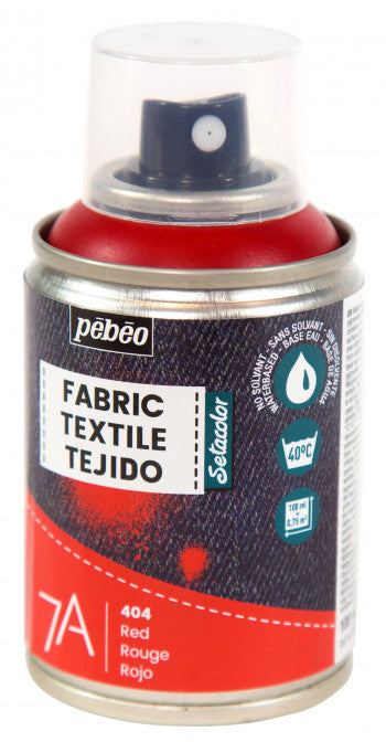 Pebeo 7A Textielspray 100 ml - Rot