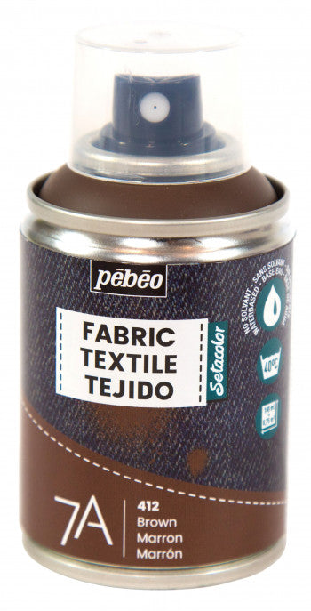 Pebeo 7A Textielspray 100 ml - Kastanje