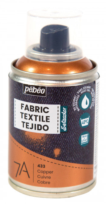 Pebeo 7A Textielspray 100 ml - Kupfer