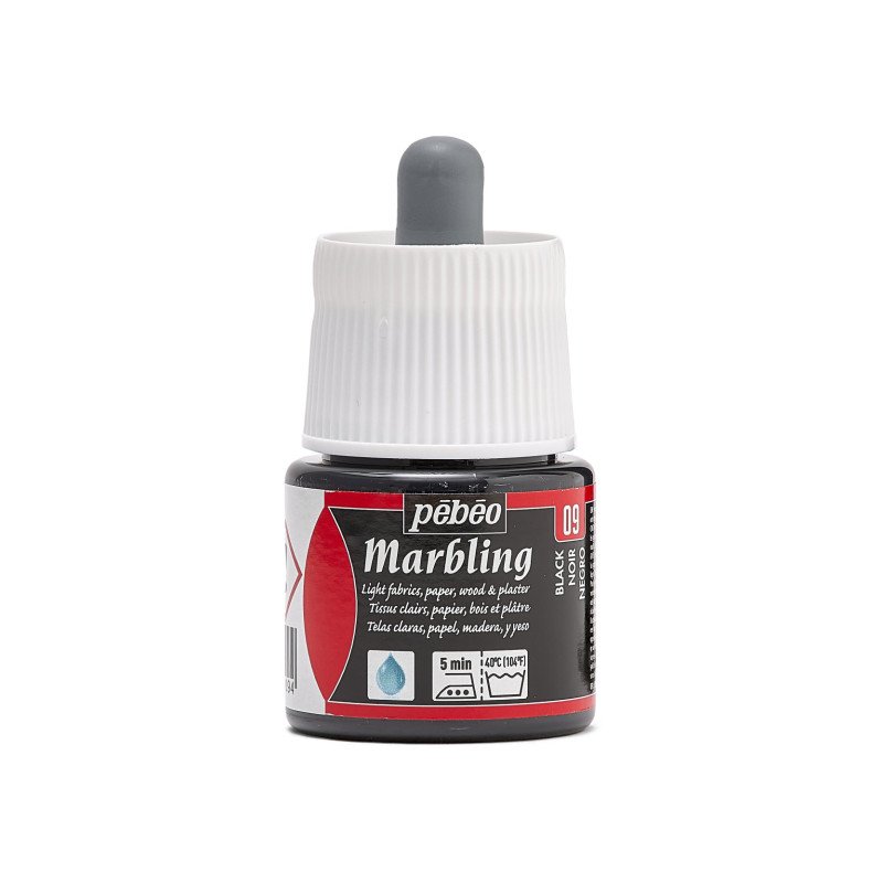 Pebeo Marbling Ink 45 ml - Schwarz