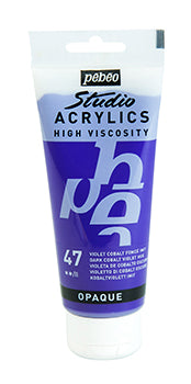 Pebeo Studio Acrylfarbe 100 ml - Opaque Primary Yellow
