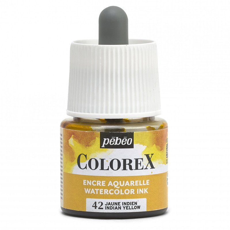 Pebeo Colorex Aquarelltinte 45 ml - 42 - Indischgelb