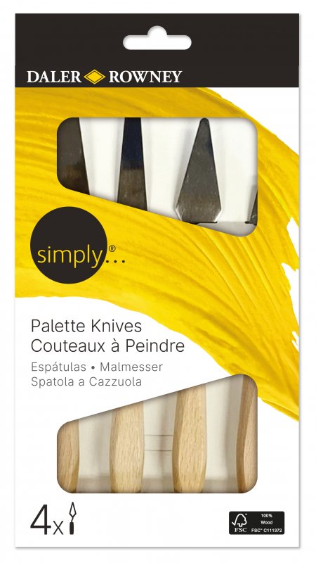 Daler-Rowney Simply Paletmessen Set