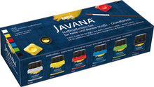 Kreul Javana Textilfarbe Sets - Grundfarben - 6 Stück