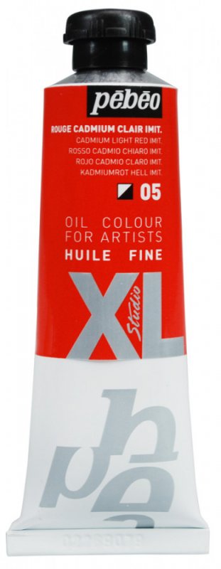 Pebeo Studio XL Ölfarbe 37 ml - 05 - Kadmiumrot hell (Imitation)