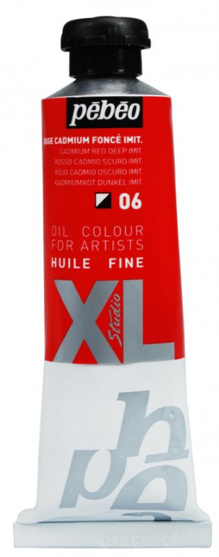 Pebeo Studio XL Ölfarbe 37 ml - 06 - Kadmiumrot dunkel (Imitation)