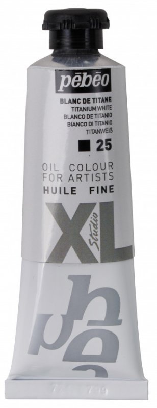 Pebeo Studio XL Ölfarbe 37 ml - 25 - Titanweiß