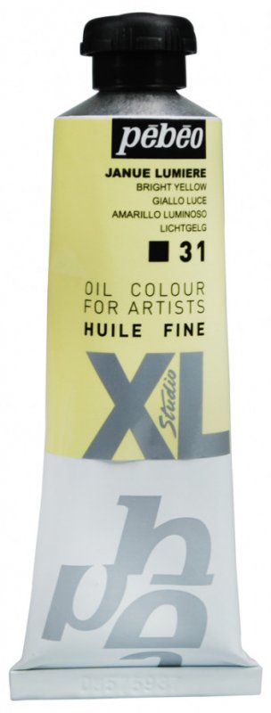 Pebeo Studio XL Ölfarbe 37 ml - 31 - Leuchtgelb