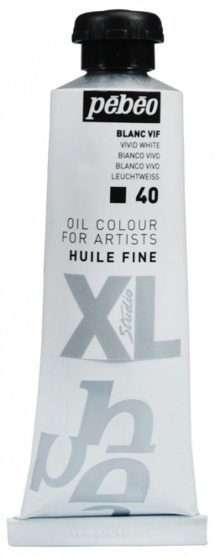 Pebeo Studio XL Ölfarbe 37 ml - 40 - Fel Weiß