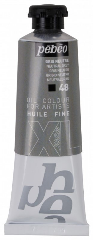 Pebeo Studio XL Ölfarbe 37 ml - 48 - Neutralgrau