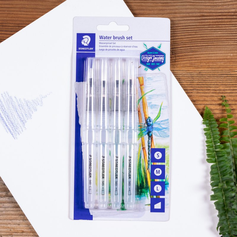 Staedtler Wassertankpinsel Blister - 4 Stück