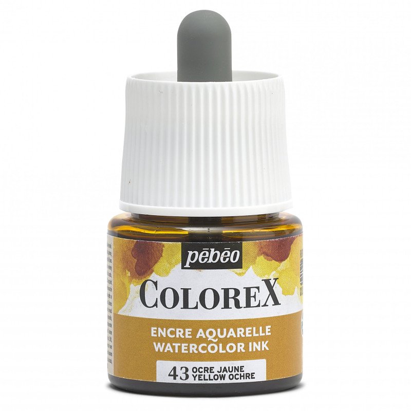 Pebeo Colorex Aquarelltinte 45 ml - 43 - Okergeel