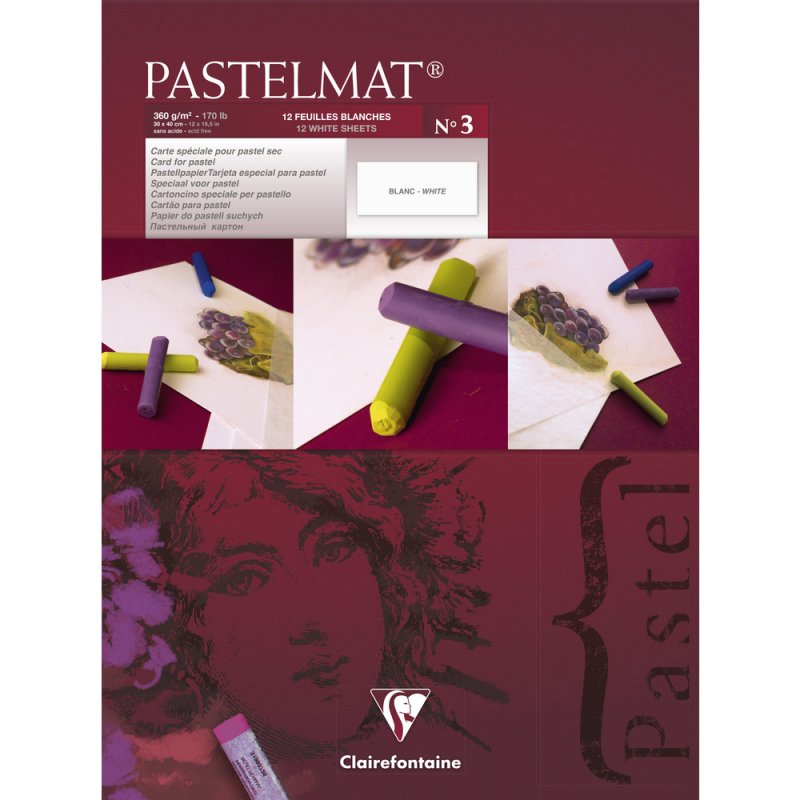Clairefontaine Pastelmat Pastelblok 360 g - No. 3 - 30 x 40 cm