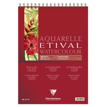 Clairefontaine Etival Aquarelblok Klassieke Korrel - 200 g - A3 - spiraal - 10 Blatt