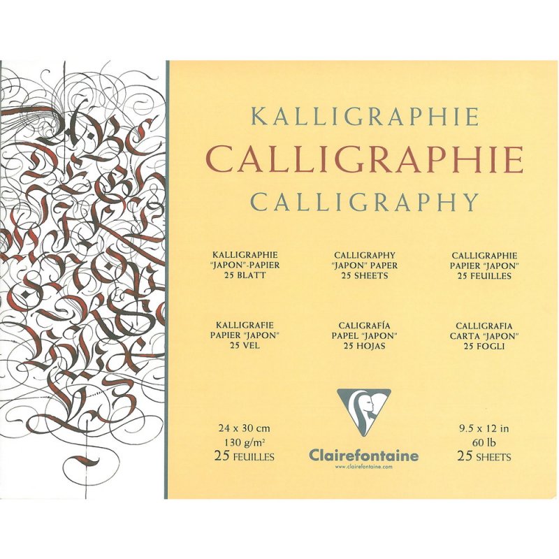 Clairefontaine Kalligrafie Papierblock 130 g