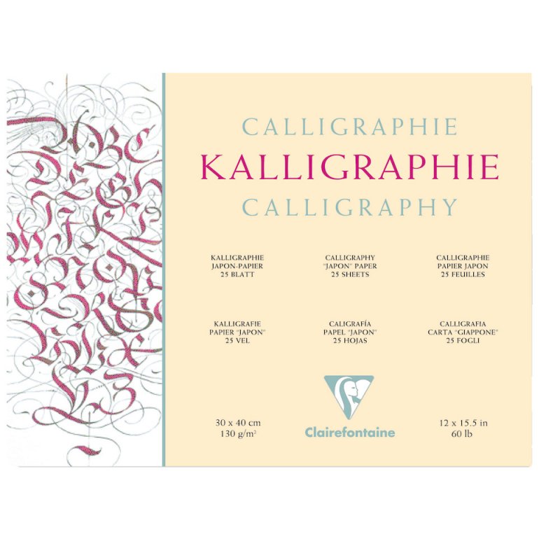 Clairefontaine Kalligrafie Papierblock 130 g