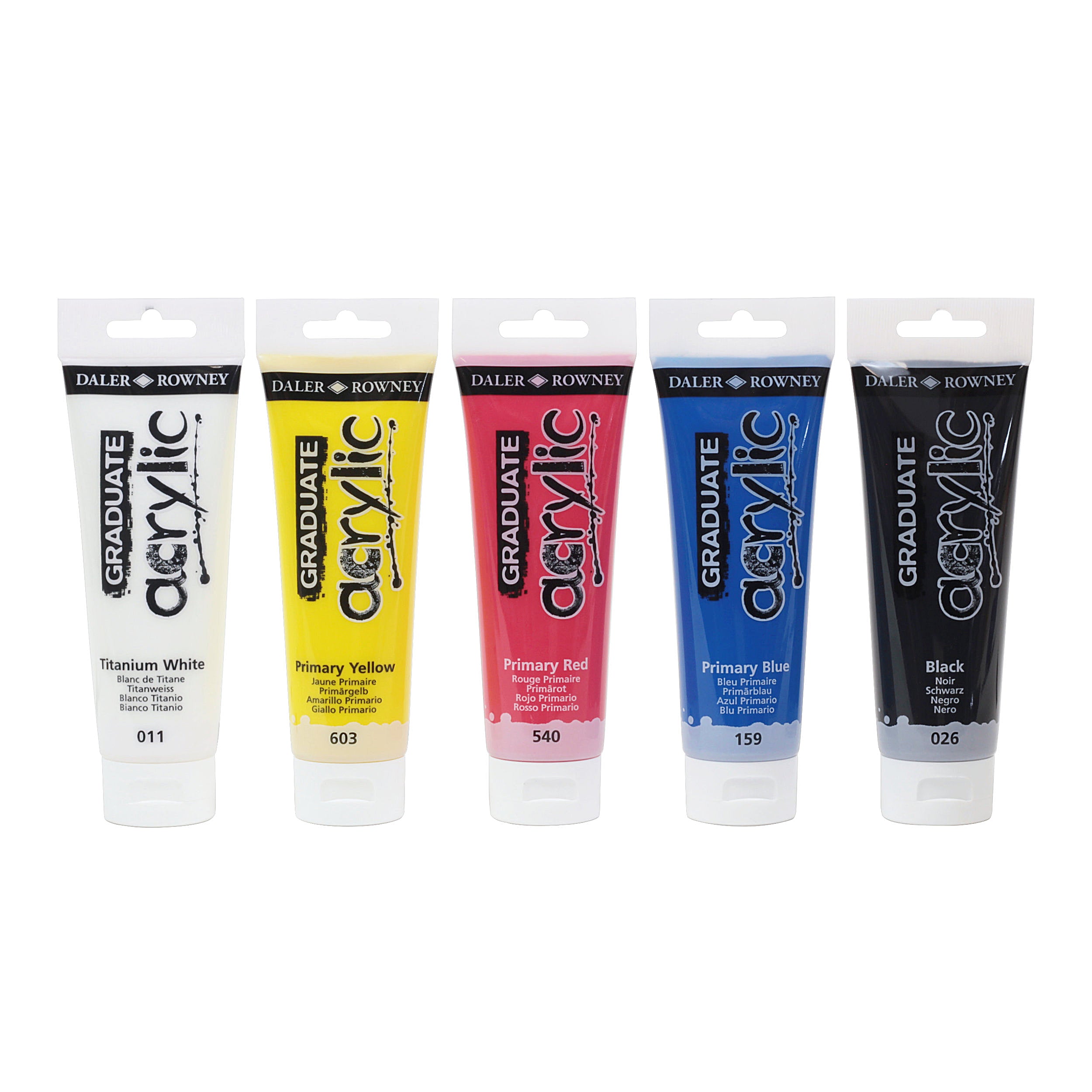 Daler-Rowney Graduate Acrylic Paint 120 ml assortiment