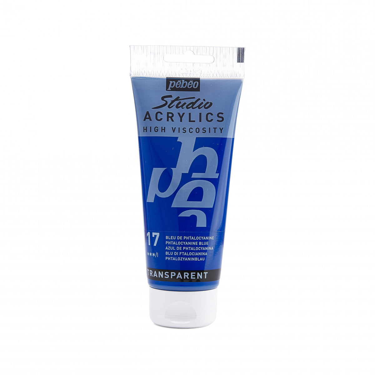 Pebeo Studio Acrylfarbe 100 ml - 17 - Phtalocyaanblauw