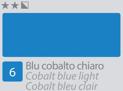 Divolo Accademia Ölfarbe 20 ml - Cobalt Blue Light