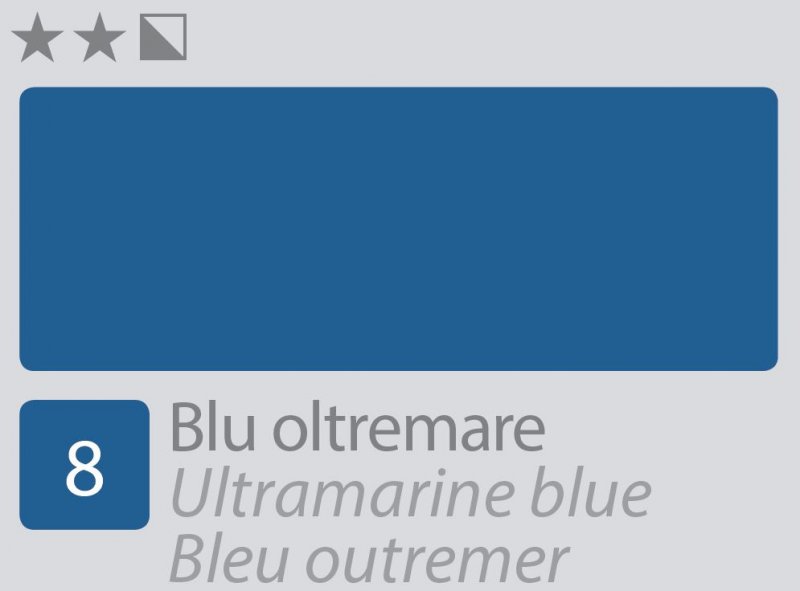 Divolo Accademia Ölfarbe 20 ml - Ultramarine Blue