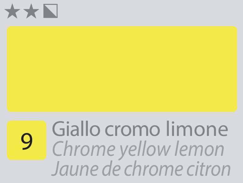 Divolo Accademia Ölfarbe 20 ml - Chrome Yellow Lemon