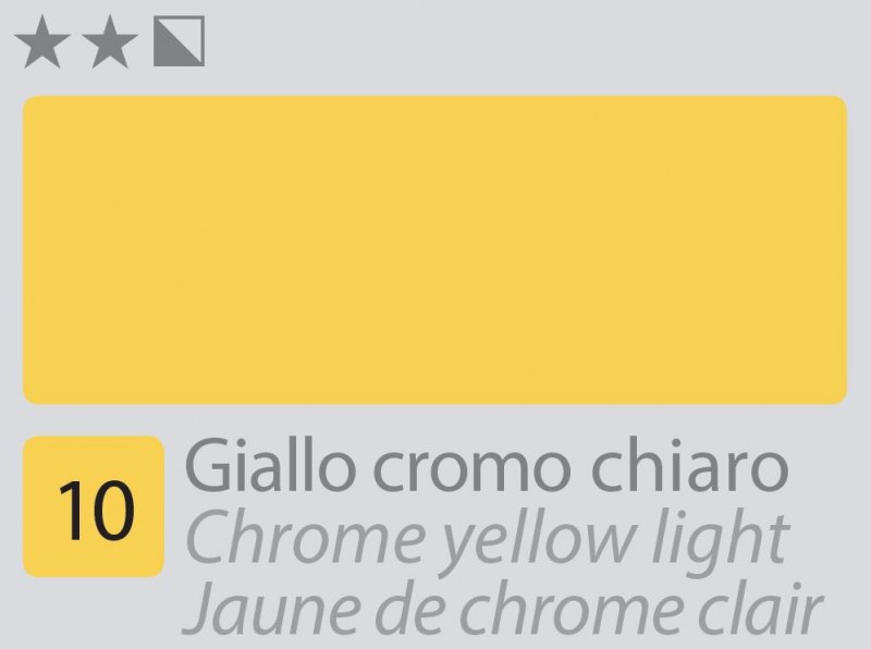 Divolo Accademia Ölfarbe 20 ml - Chrome Yellow Light
