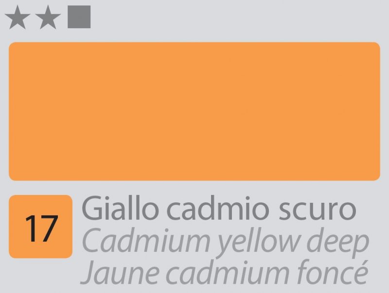 Divolo Accademia Ölfarbe 20 ml - Cadmium Yellow Deep