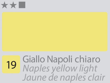 Divolo Accademia Ölfarbe 20 ml - Naples Yellow Light