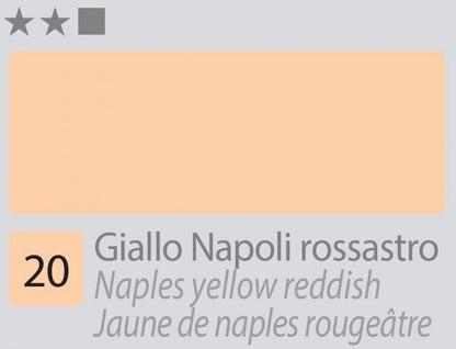 Divolo Accademia Ölfarbe 20 ml - Naples Yellow Reddish