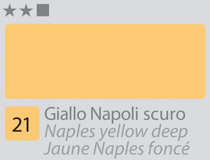 Divolo Accademia Ölfarbe 20 ml - Naples Yellow Deep