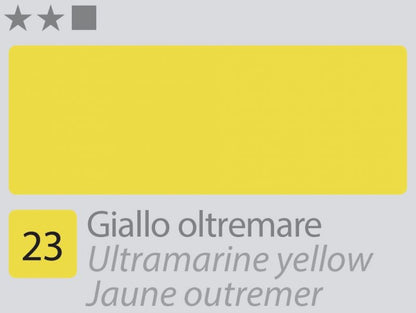 Divolo Accademia Ölfarbe 20 ml - Ultramarine Yellow