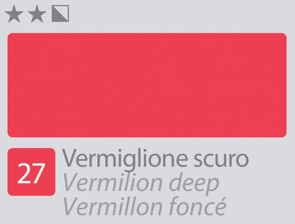 Divolo Accademia Ölfarbe 20 ml - Vermilion Deep