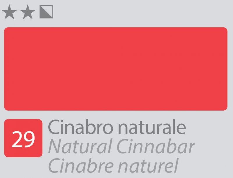 Divolo Accademia Ölfarbe 20 ml - Natural Cinnabar