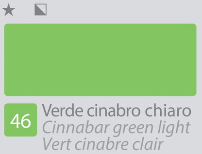 Divolo Accademia Ölfarbe 20 ml - Cinnabar Green Light