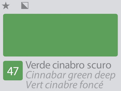 Divolo Accademia Ölfarbe 20 ml - Cinnabar Green Deep