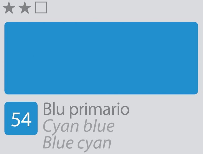 Divolo Accademia Ölfarbe 20 ml - Cyaanblauw