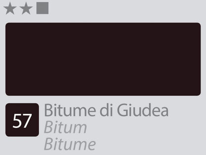 Divolo Accademia Ölfarbe 20 ml - Bitum