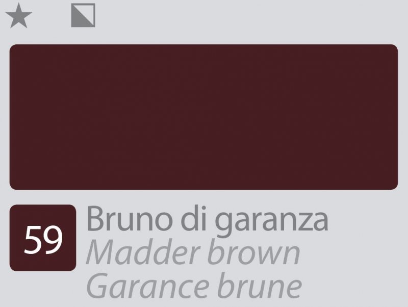 Divolo Accademia Ölfarbe 20 ml - Madder Brown