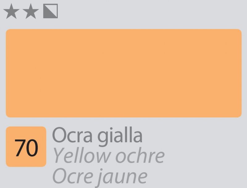 Divolo Accademia Ölfarbe 20 ml - Gelber Ocker