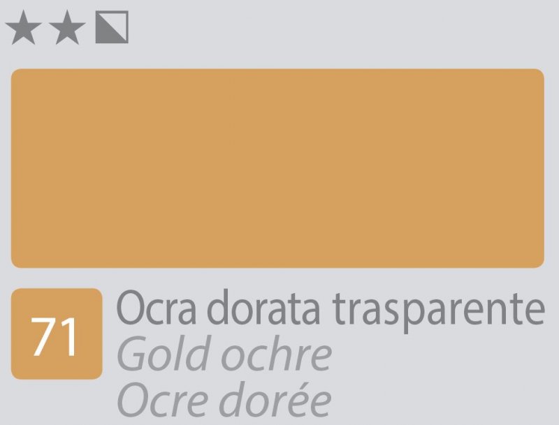 Divolo Accademia Ölfarbe 20 ml - Goldocker