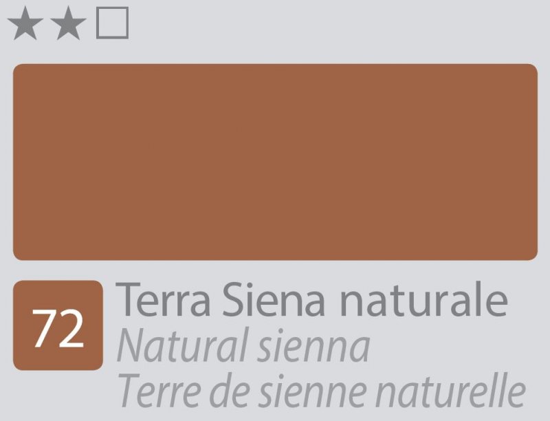 Divolo Accademia Ölfarbe 20 ml - Natural Sienna